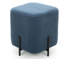 Пуфы дизайнерские, ПУФ ГУФФИ квадрат, велюр