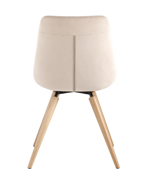 Стулья, Стул Флекс на деревянных ножках, Велюр