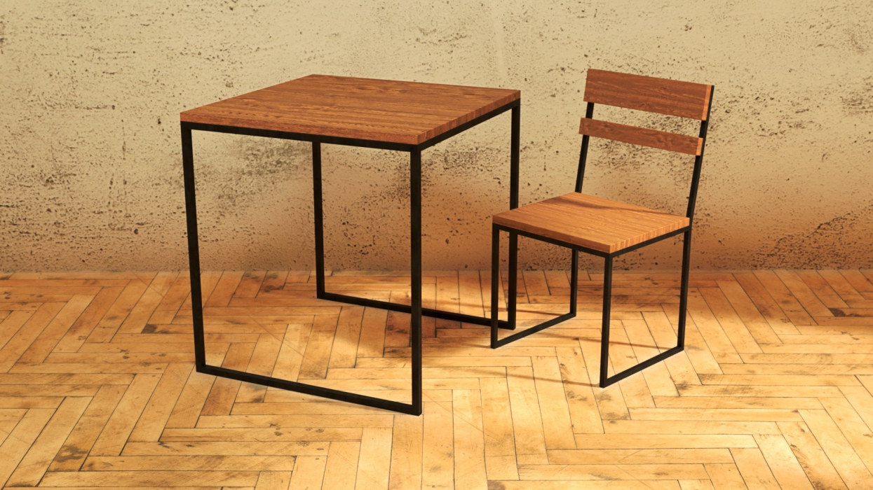 Обеденные столы, Обеденный стол из дуба 40 мм. 1800*800*750 (h)