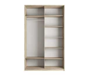 Шкаф Прайм дуо ДСП/ДСП 2300 x 1400 x 570