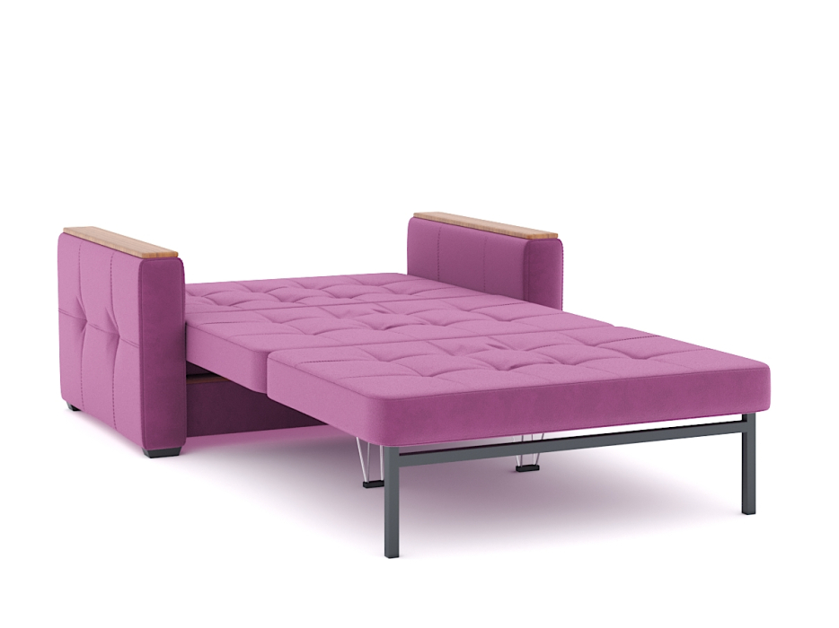 Диваны с ящиком для белья, Диван-кровать Этро Вуд, велюр