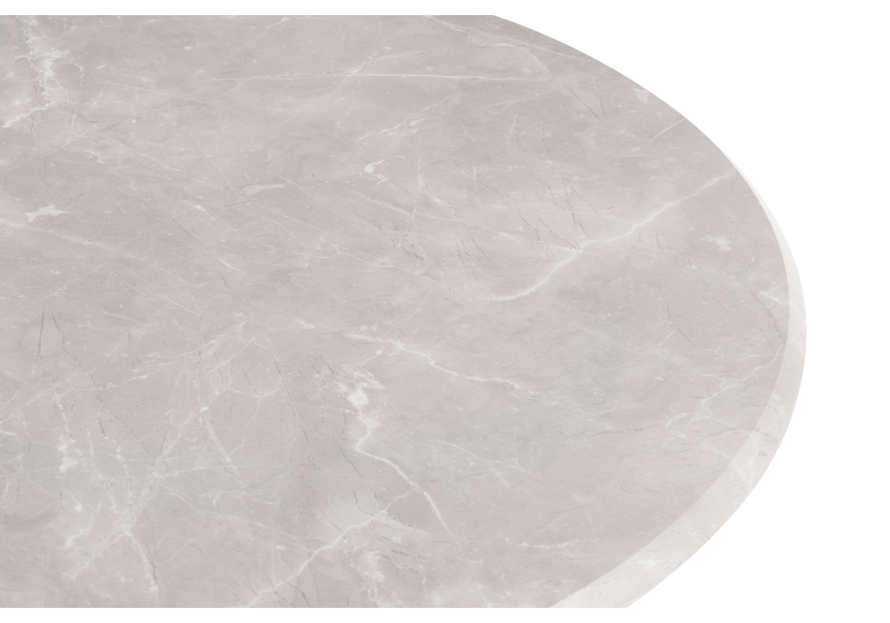 Обеденные столы, Стол деревянный Абилин 100 (Мрамор светло-серый)