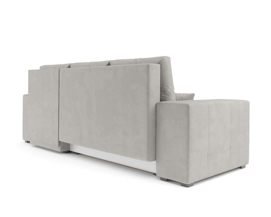 Диваны угловые в гостиную, Диван угловой Монреаль Правый угол (Велюр)