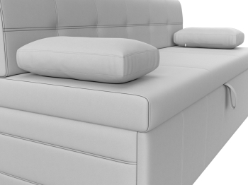 Кухонный прямой диван Лео, экокожа