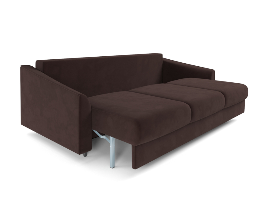 Диваны кровати со спальным местом, Диван прямой тик-так Уэльс (Велюр)