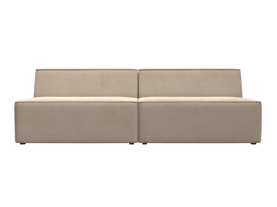 Диваны кровати со спальным местом, Прямой модульный диван Монс, Велюр