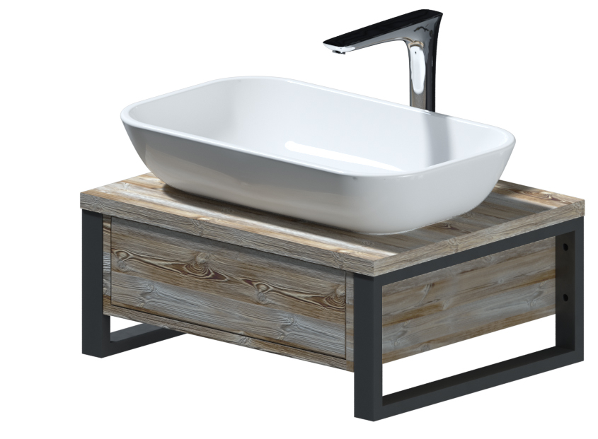 Ванная, Тумба 1Marka GRUNGE LOFT 60П