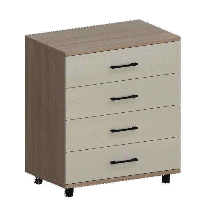 Комоды, Модульная система Грейс Комод КМ-5032  Ясень Асахи