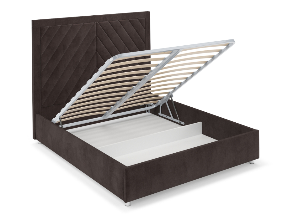 Мягкая кровать, Кровать Мишель 140 см (Кордрой)