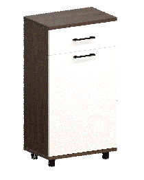 Модульная система Грейс Тумба ТБ-5005  Гикори Джексон Темный