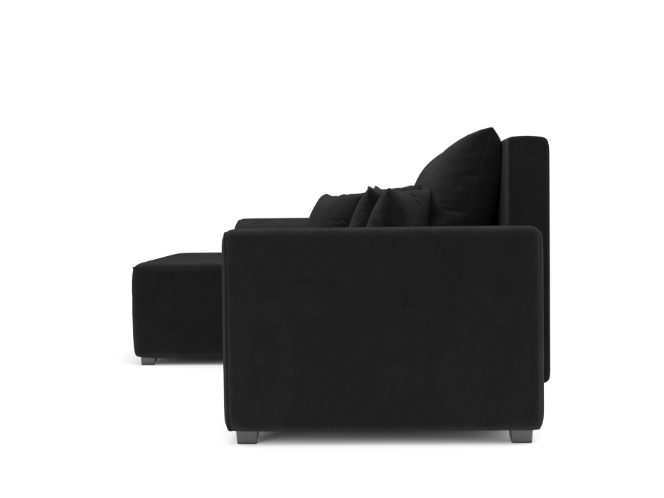 Диваны угловые в гостиную, Диван Каскад Левый угол (Велюр)