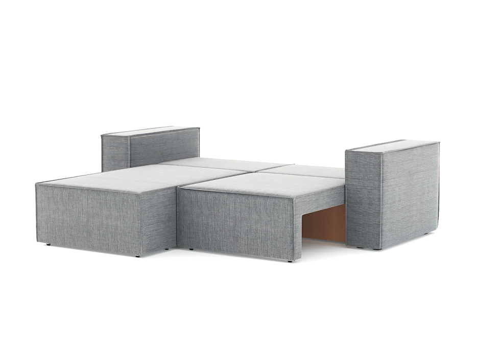 Диваны угловые в гостиную, Диван-кровать угловой Лофт, рогожка