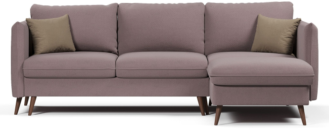 Диван угловой Пекин еврокнижка, велюр