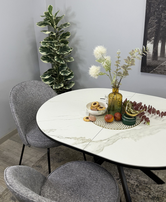 Обеденные столы, Стол Kenner DO1200 раздвижной, керамика