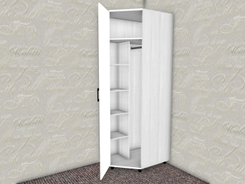 Модульная система Грейс Шкаф ШК-5018  Снежный Ясень