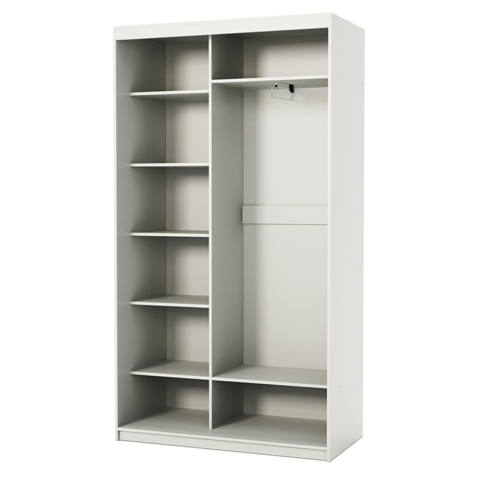 Шкафы-купе 2-х дверные, Шкаф-купе 2-х дверный Эконом 100х45х200