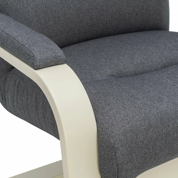 Кресло для отдыха, Кресло Leset Оскар, Слоновая кость, ткань