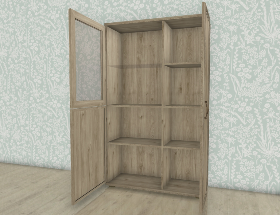 Шкафы двухстворчатые, Модульная система Карина Шкаф ШК-1084