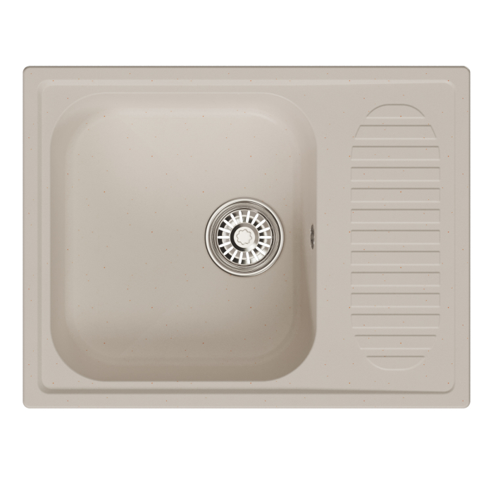 Кухонные мойки, Мойка ML-GM18 с крылом, 640*490*190мм NEW*