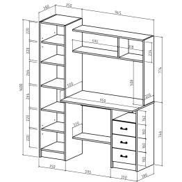 Компьютерный стол Август-3