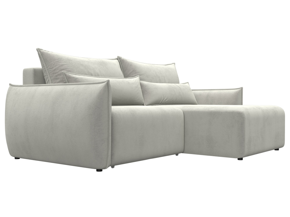 Диваны угловые в гостиную, Диван угловой Лига-051 НПБ угол универсальный, велюр TOWER