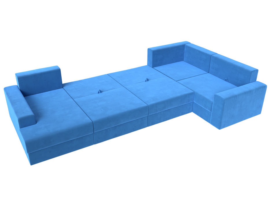 Офисные диваны, П-образный диван Майами левый угол, Велюр