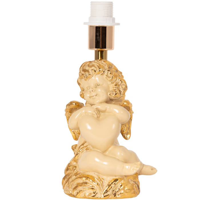 Настольная лампа, Настольная лампа Сердце Купидона Айвори Мадлен