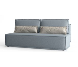 Диван-кровать Loft Light, независимый пружинный блок, рогожка