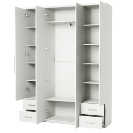 Шкаф четырехдверный Комфорт МКЯ2-43 160х45 с зеркалами