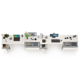 Два письменных стола и два комода Торонто № 14