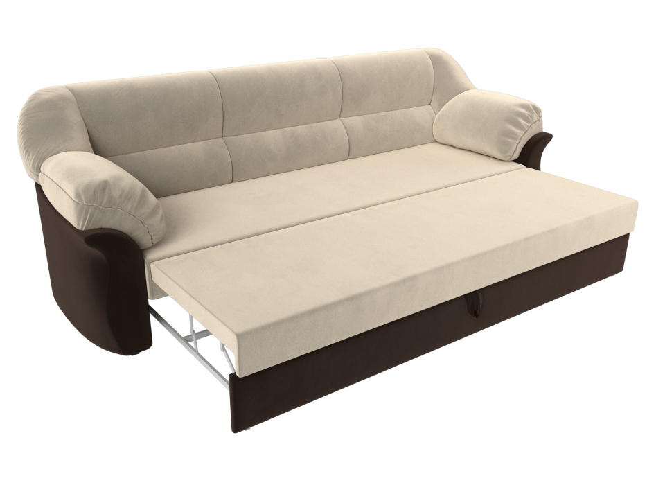 Диваны кровати со спальным местом, Диван прямой Карнелла, микровельвет