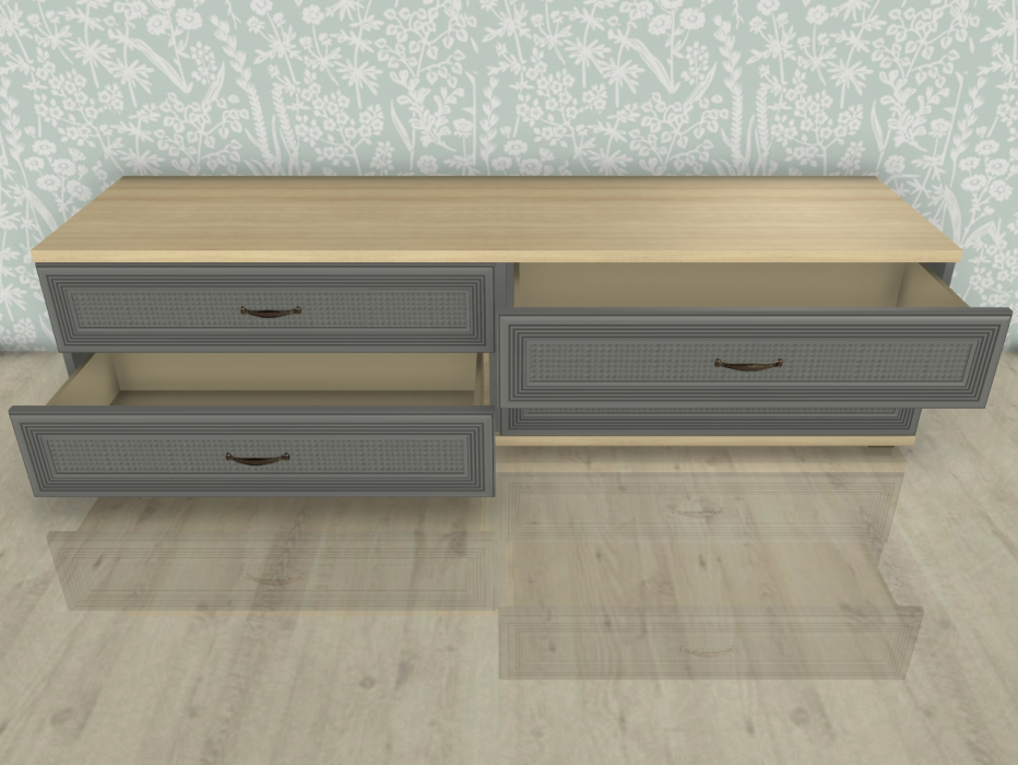 ТВ-тумбы, Модульная система Карина Тумба ТБ-1033