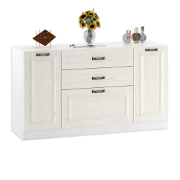 Широкий комод Ливерпуль с зеркалом