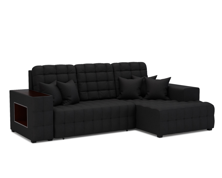 Диваны угловые в гостиную, Диван Мадрид Правый угол (Велюр)