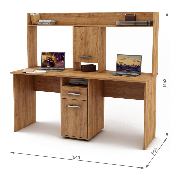 Прямые, Письменный стол Остин-15