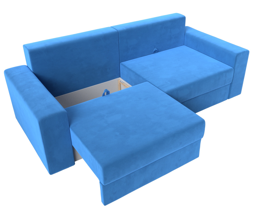 Диваны выкатные, Диван прямой Майами, велюр