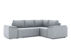 Диваны угловые в гостиную, Диван-кровать угловой Хавьер 1 ПБ еврокнижка, рогожка