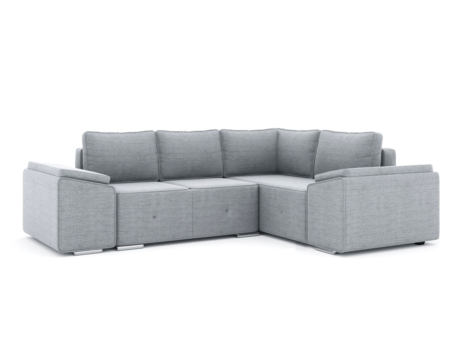 Диваны угловые в гостиную, Диван-кровать угловой Хавьер 1 ПБ еврокнижка, рогожка