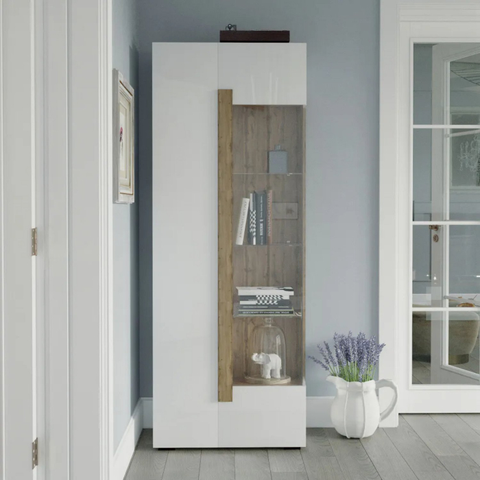 Витрины, Шкаф-витрина двухдверная 1995х766х395 мм