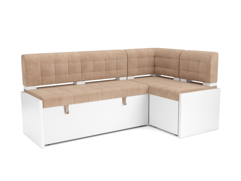 Кухонные уголки, Диван угловой кухонный Ганновер (Велюр) 205х82х130 см