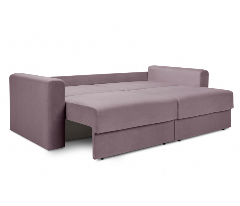 Диваны еврокнижки, Диван кровать прямой модульный Мэдисон 2-хсекционный велюр