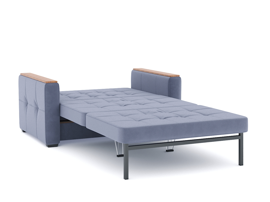 Диваны с ящиком для белья, Диван-кровать Этро Вуд, велюр