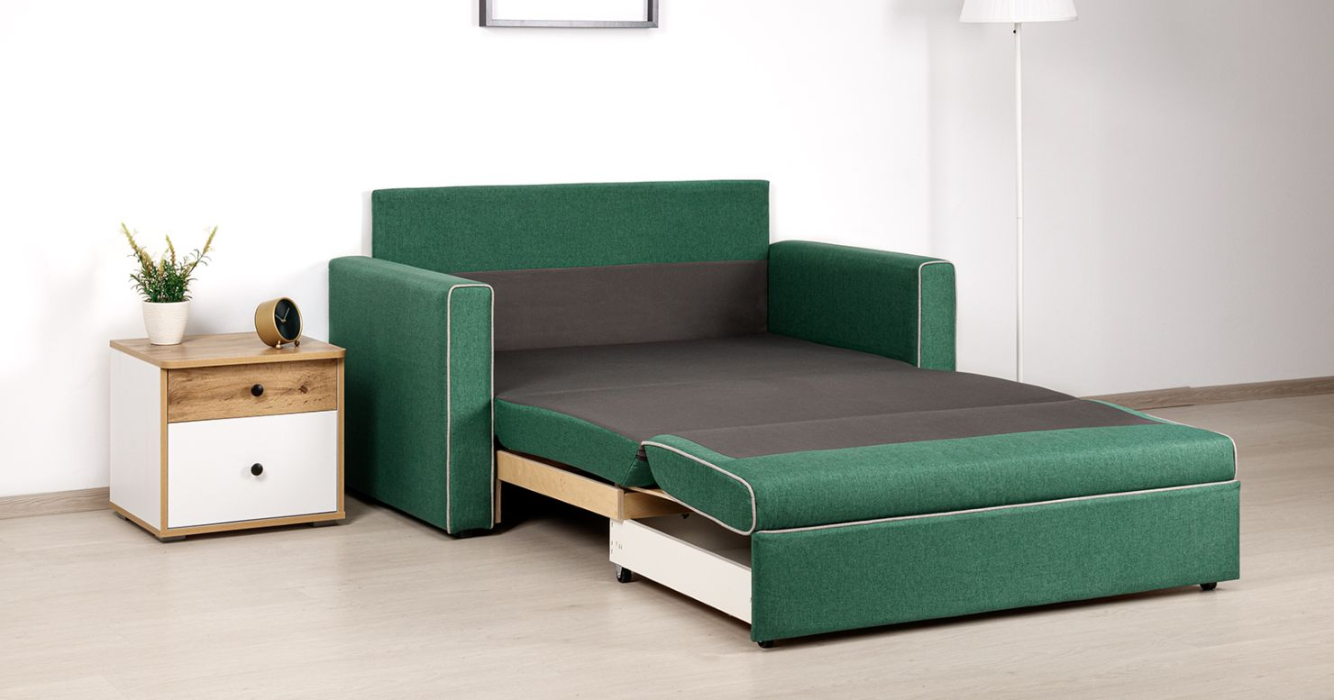 Диваны с ящиком для белья, Диван-кровать Найс (120)