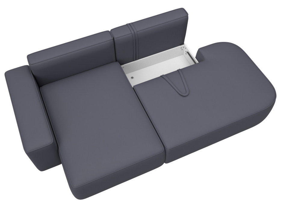 Диваны угловые в гостиную, Диван угловой Лига-065 угол левый, экокожа GRIFON