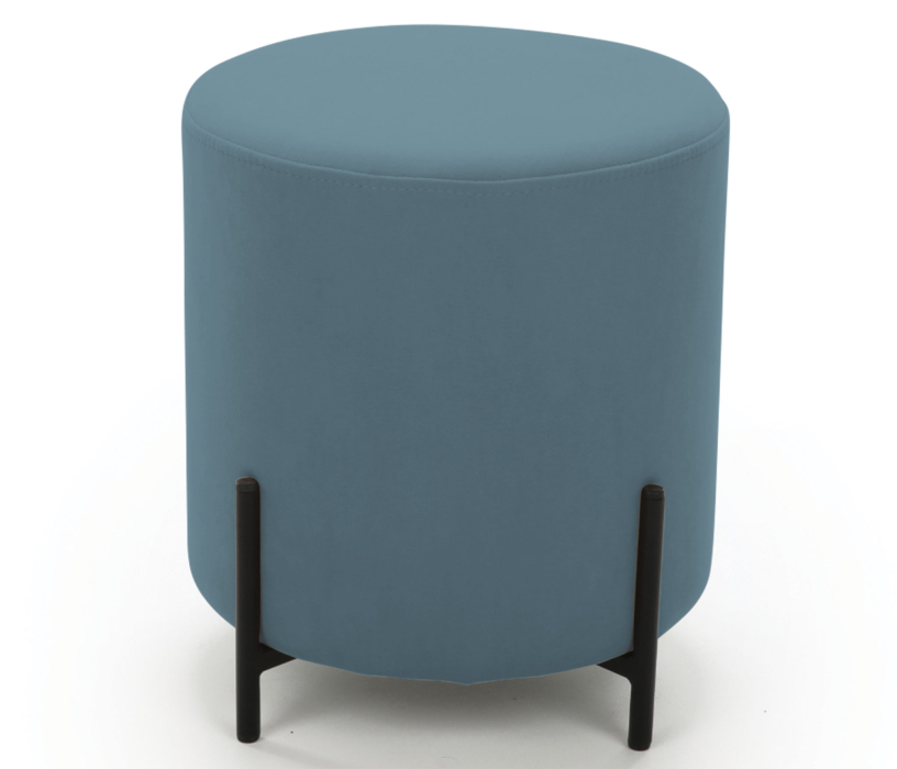 Пуфы дизайнерские, ПУФ ШАРЛЬ круглый, велюр