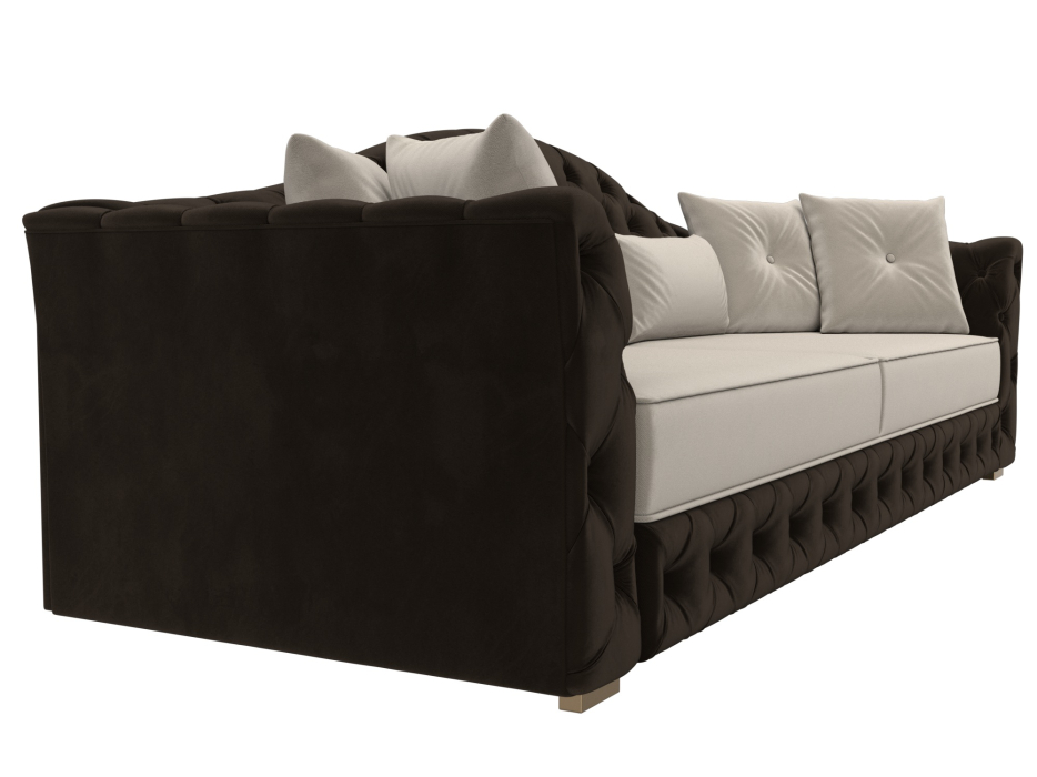 Диваны кровати со спальным местом, Прямой диван Артис, микровельвет