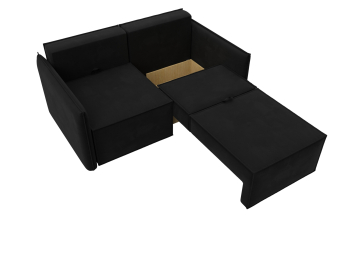 Диван прямой Либерти мини, микровельвет