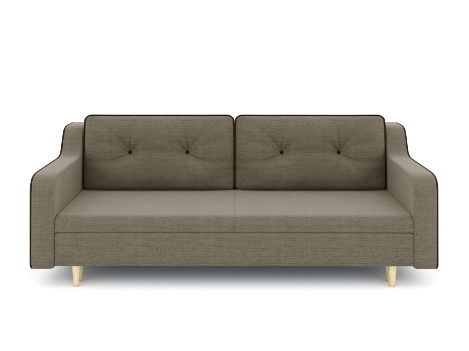 Диваны еврокнижки, Диван-кровать еврокнижка-пантограф Оникс, рогожка Люкс