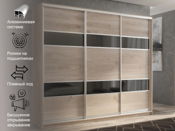 Шкаф-купе 3х дверный Кааппи 7 180х45