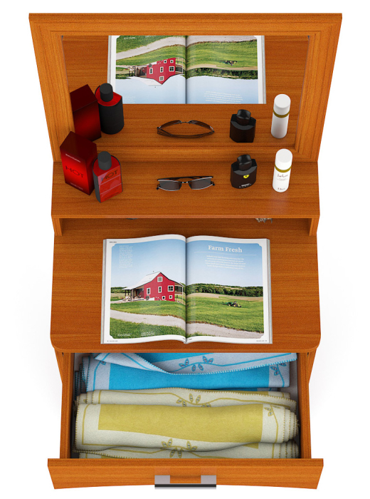 Туалетные столики, Столик туалетный с зеркалом Белла